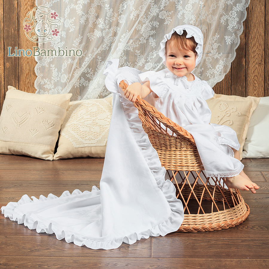 Нарядная крыжма с капюшоном "Дарья" фото 5