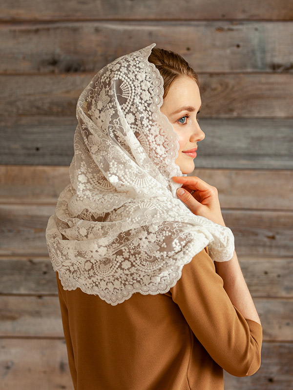 Кружевной снуд "Очарование" фото 1