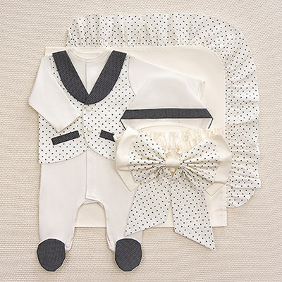 Костюмчик/комплект с уголком Денди авиатор - миниатюра фотографии товара в каталоге ЛиноБамбино