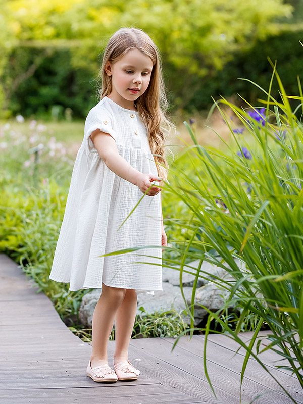 Платье Мечта молочное муслин фото 1