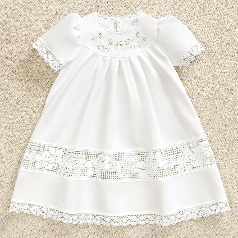 Крестильное платье "Ксения" для девочки фото 1