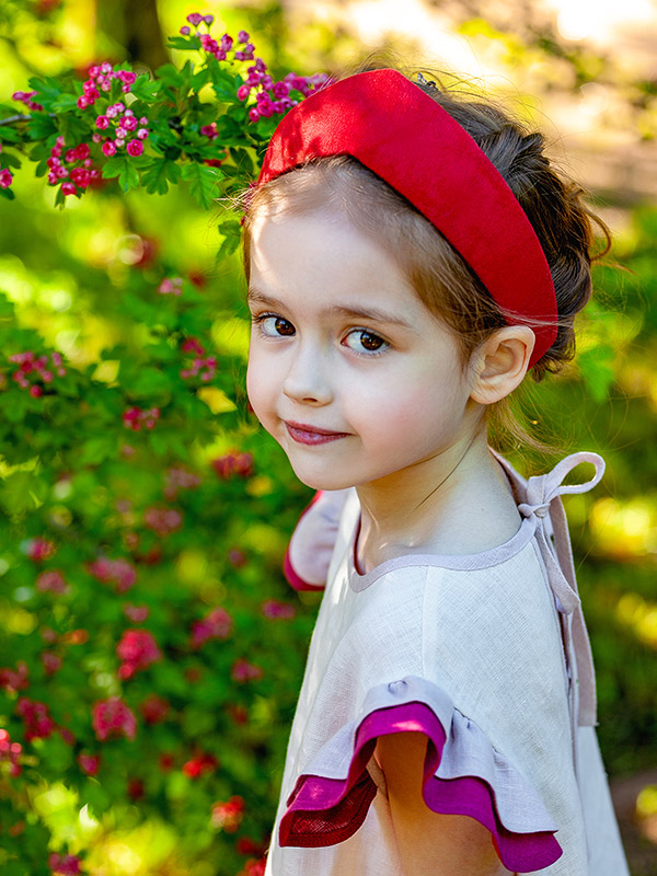 Кокошник на резинке цвета в ассортименте фото 3