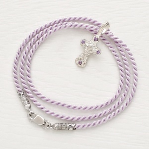 Гайтан "Лаванда", замок-купола - миниатюра фотографии товара в каталоге ЛиноБамбино