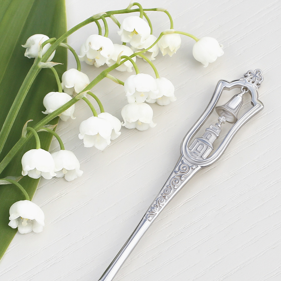 Серебряная ложка "Колокольный звон" фото 6