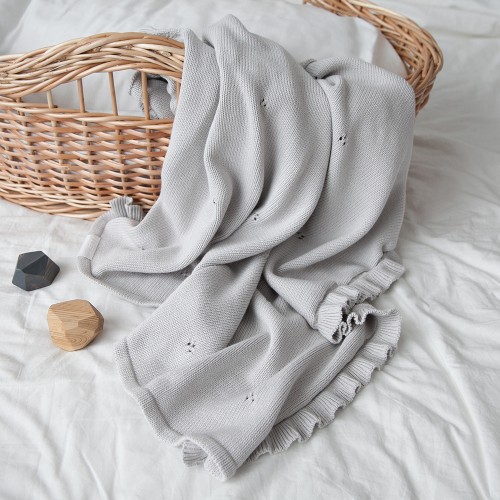 Детский плед "Милки" Аперо серый фото 3