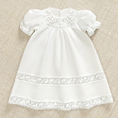 Фото товара "Крестильное платье эксклюзив "Катерина"" из магазина ЛиноБамбино