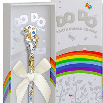 Серебряная ложка "Единорог"