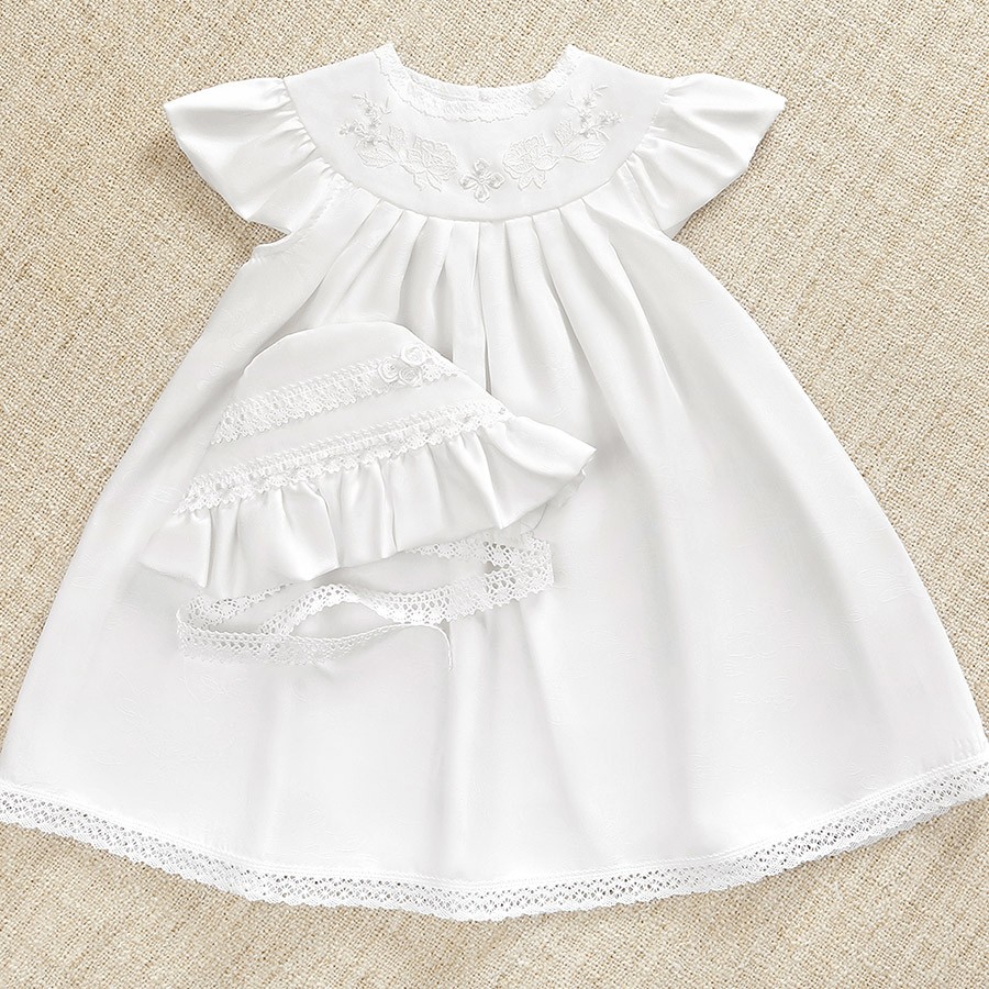 Крестильный комплект "Дарья" для девочки с крыжмой фото 7