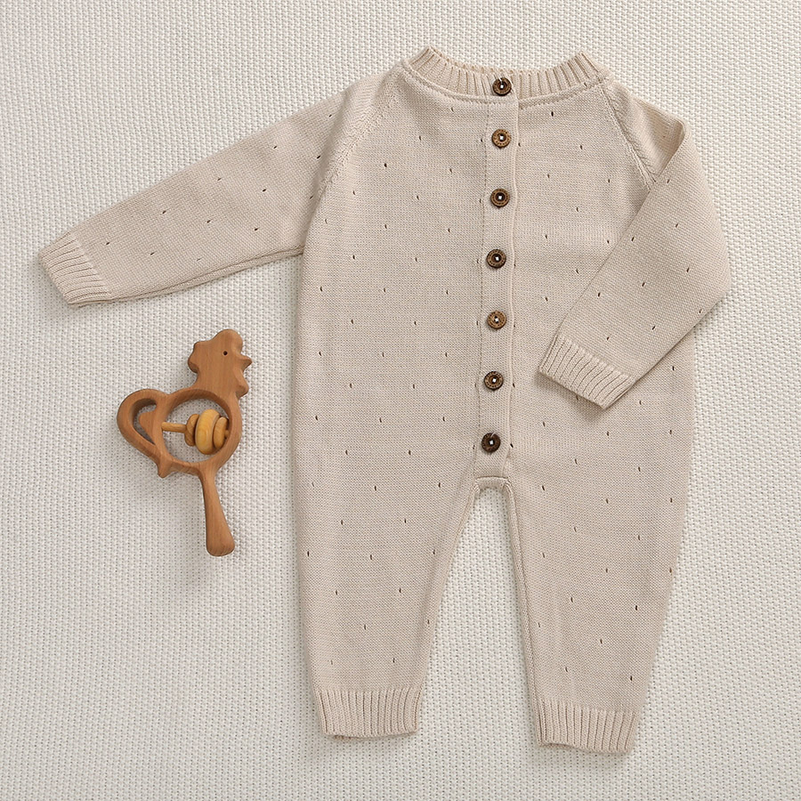 Набор комбинезон с пледом "Капелька" бежевый фото 1