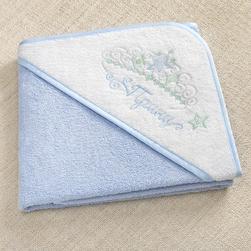 Полотенце Принц с уголком для купания фото 2