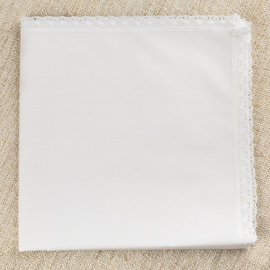 Пеленка с кружевной оторочкой фото 9