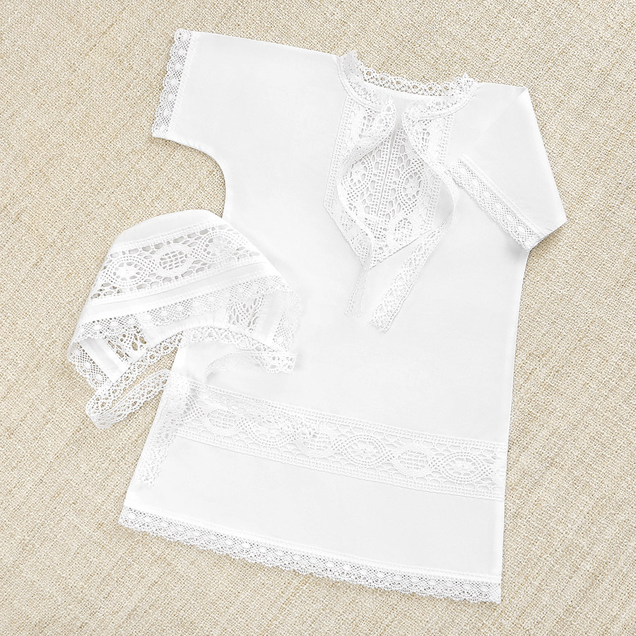 Крестильная рубашка "Петр" для мальчика фото 4