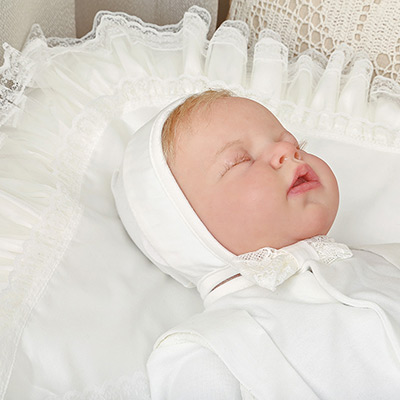 Трикотажный чепчик "Торжество" - миниатюра фотографии товара в каталоге ЛиноБамбино