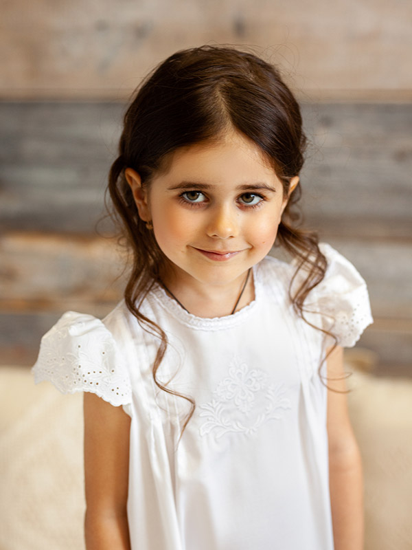 Крестильное платье "Елена" для девочки фото 7