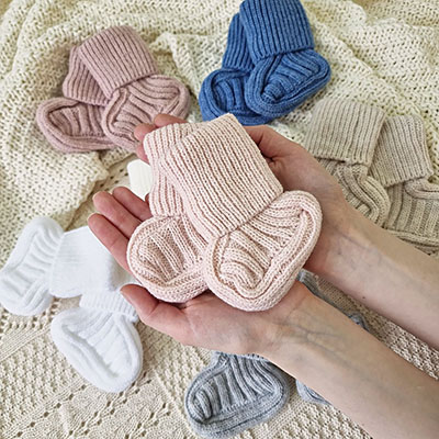 Фото товара "Пинетки-носочки "Остин"" из магазина ЛиноБамбино