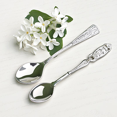 Серебряная ложечка "Часовенка"