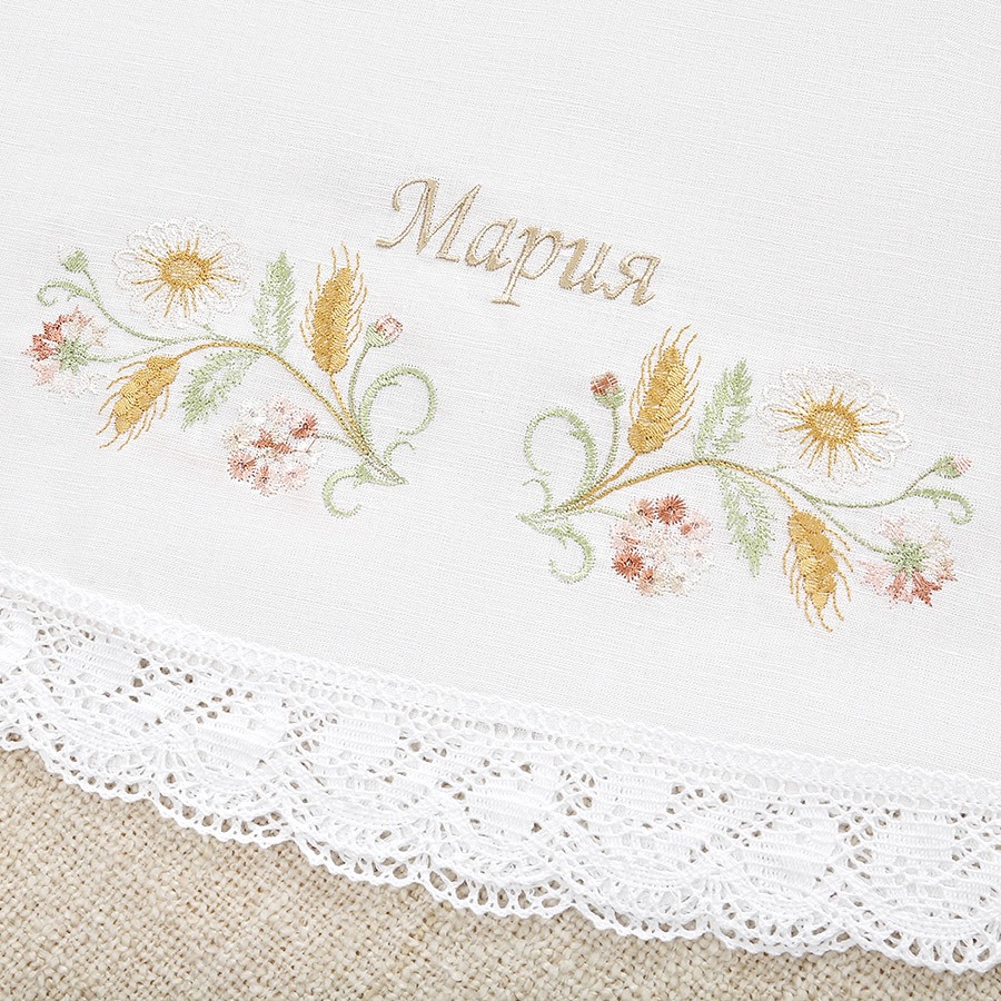 Крестильная сорочка "Василиса" для девочки фото 7