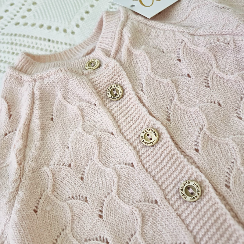 Комплект  "Нила" на выписку, светло-розовый фото 4