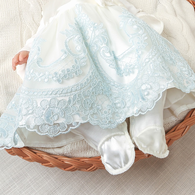 Комплект на выписку девочки "Самия" аквамарин фото 9