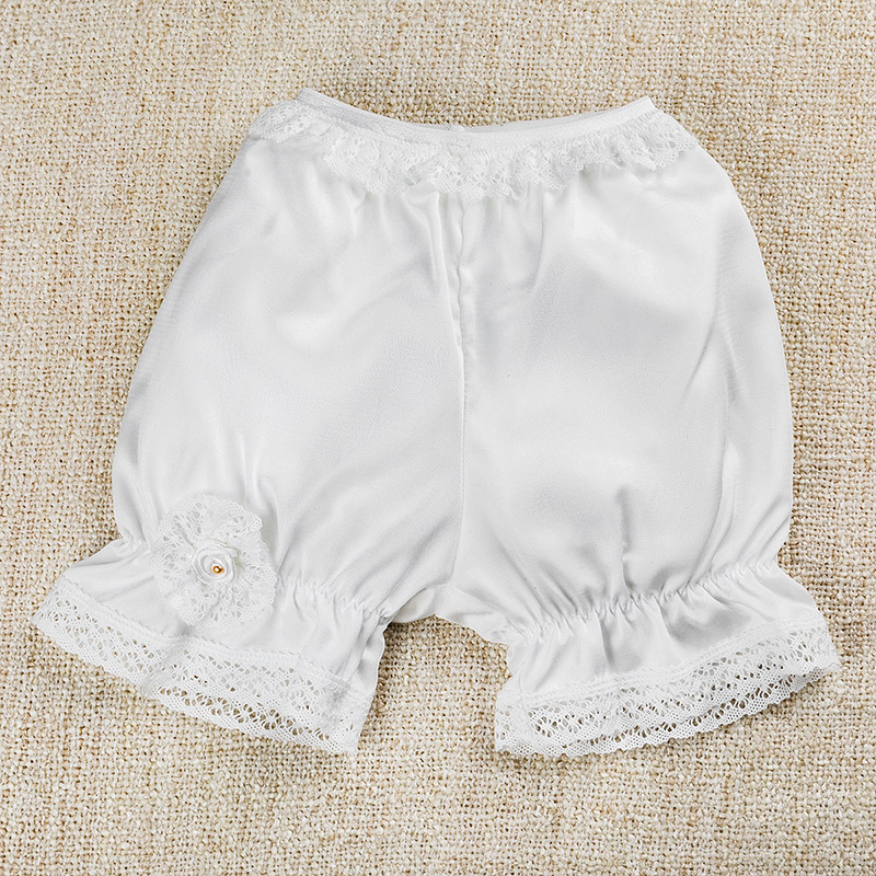 Панталончики с кружевом на подгузник фото 4