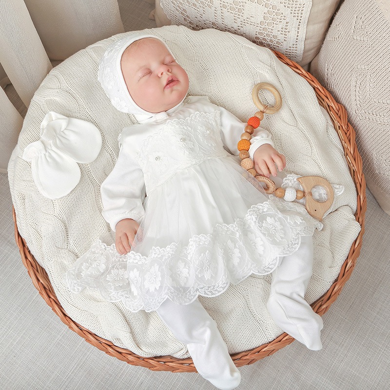 Комплект на выписку девочки "Услада" Флеоле фото 6