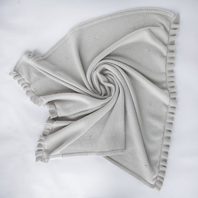 Фото товара "Детский плед "Милки" Аперо серый" из магазина ЛиноБамбино