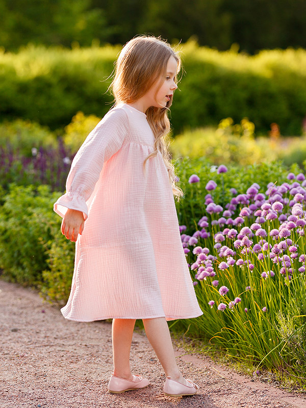 Платье Дымка сахарная вата муслин фото 3