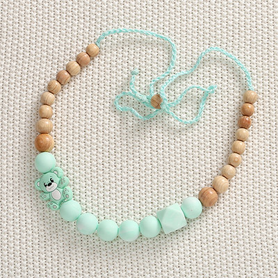 Слингобусы Мишка силиконовые - миниатюра фотографии товара в каталоге ЛиноБамбино