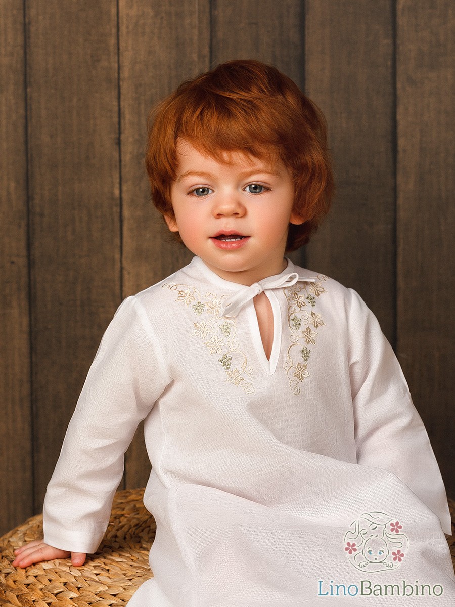 Крестильная рубашка "Георгий" для мальчика фото 6