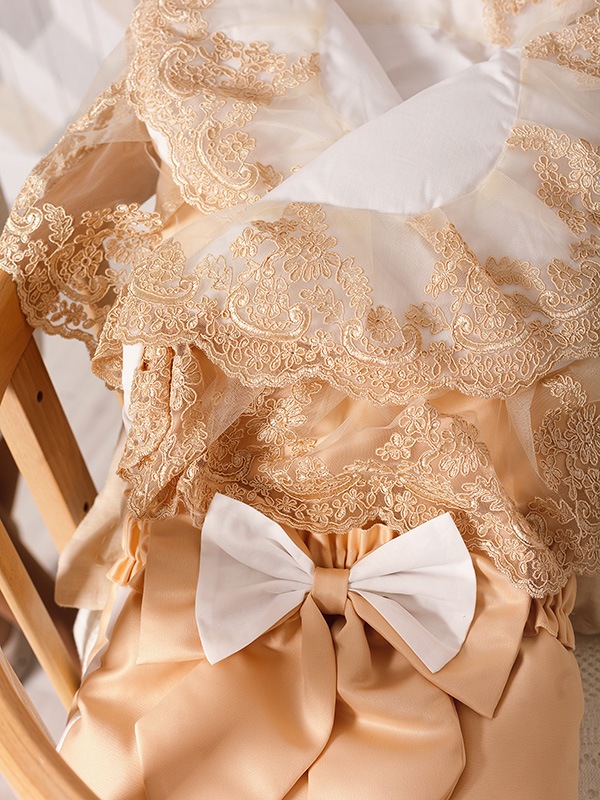 Комплект на выписку мальчика "Самия" бежевый фото 2