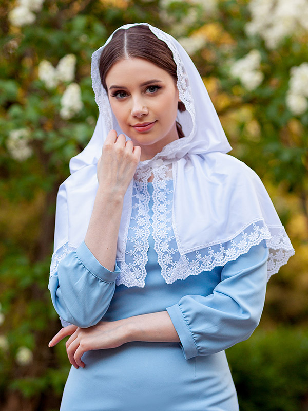 Церковный капор "Александра" фото 9