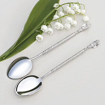 Серебряная ложка "Ангелочек"