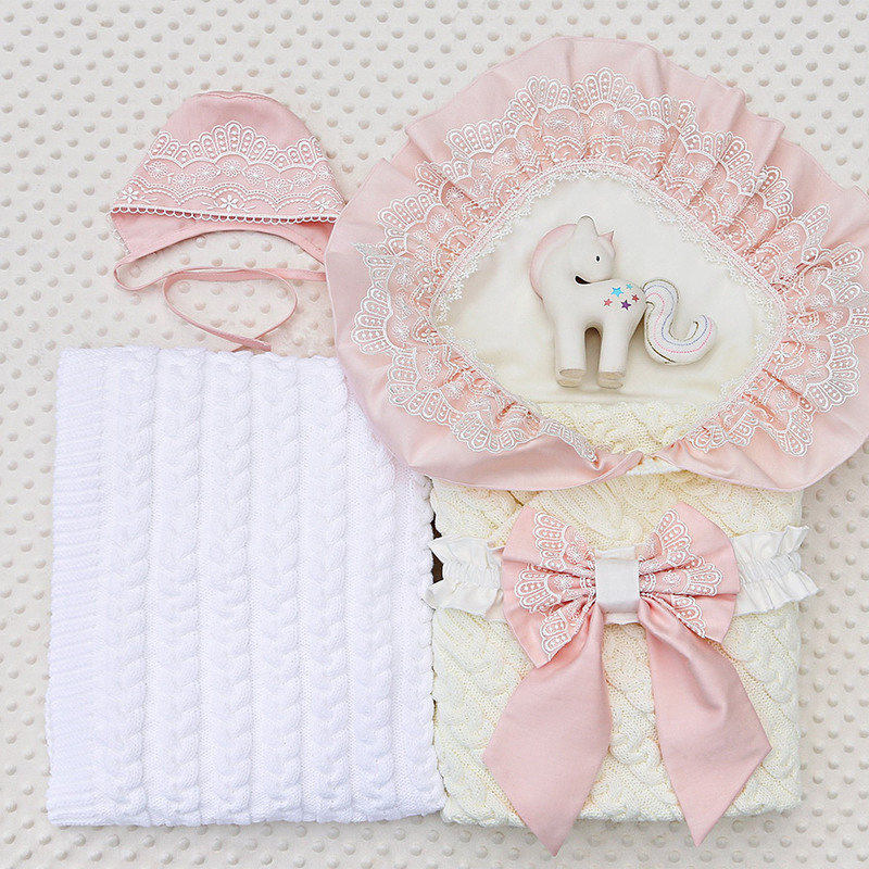 Комплект на выписку "Конфетти" розовый фото 5