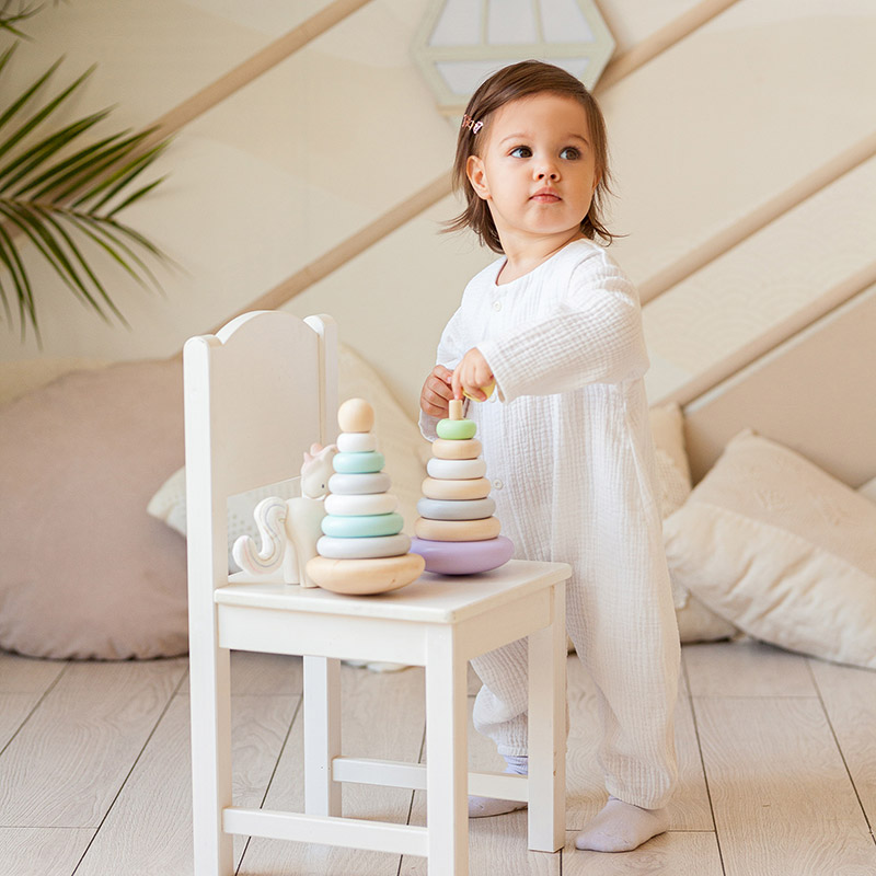 Комбинезон Облачко молочный из муслина фото 2