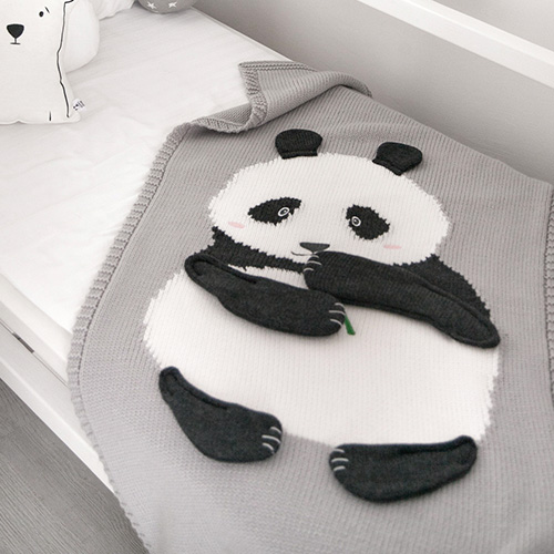 Плед "Панда" оригинал Apero хлопок фото 2