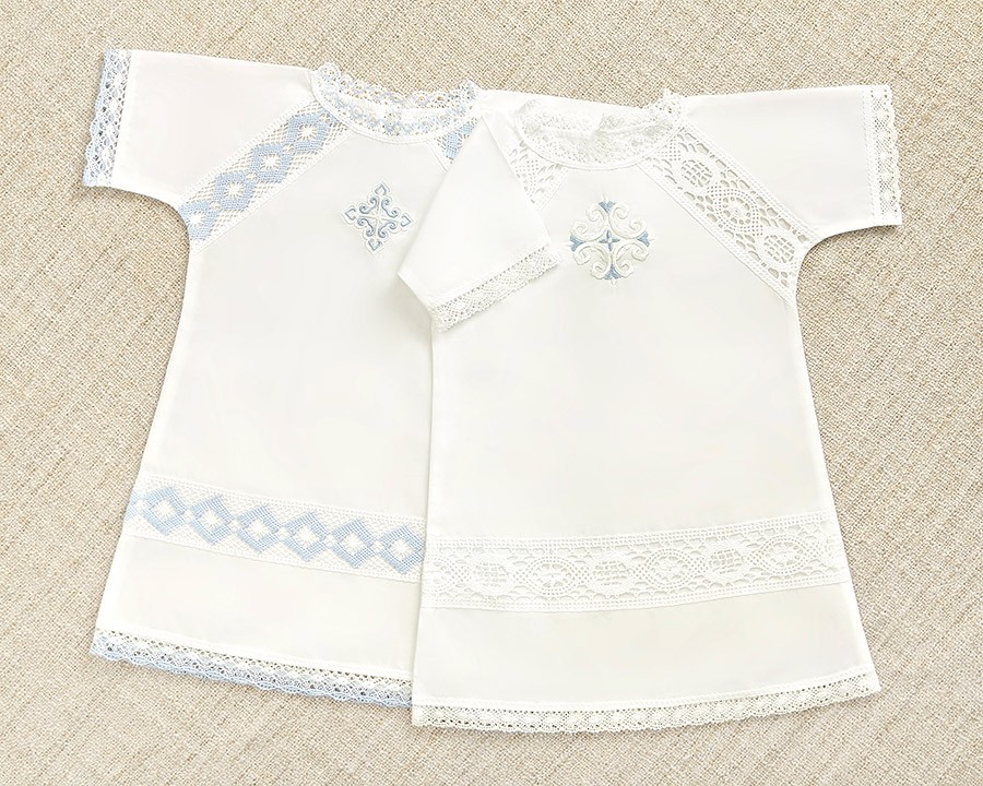 Крестильная рубашка "Александр" для мальчика фото 6