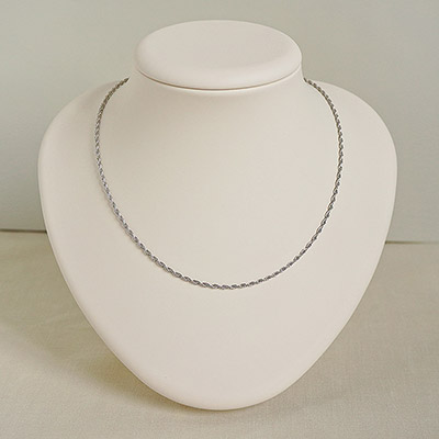 Цепь ТА 2530 из родированного серебра