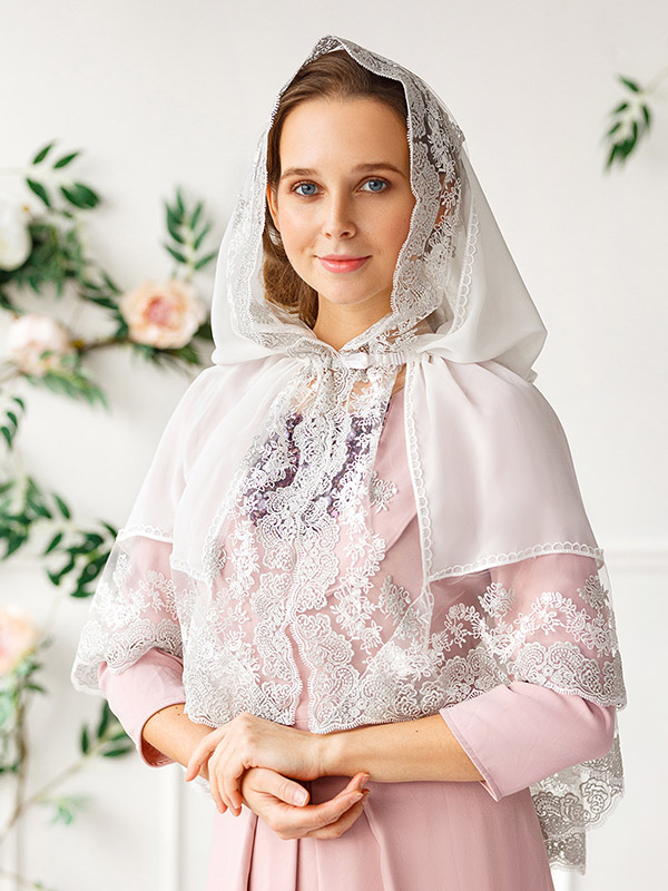 Накидка для таинств "Сияние" женская фото 8