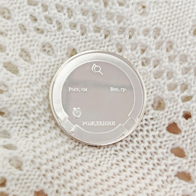 Серебряная медаль "Ангел Хранитель" фото 4