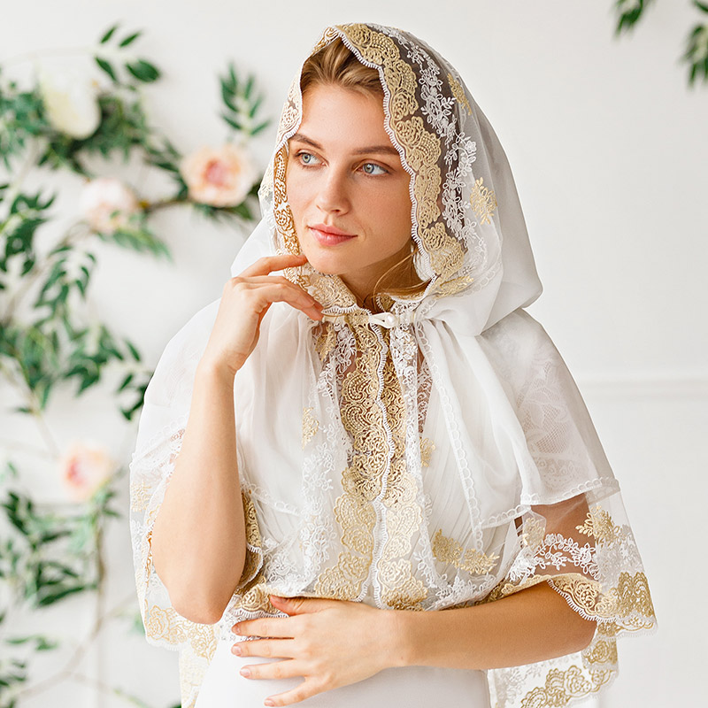 Накидка для таинств "Сияние" женская фото 6