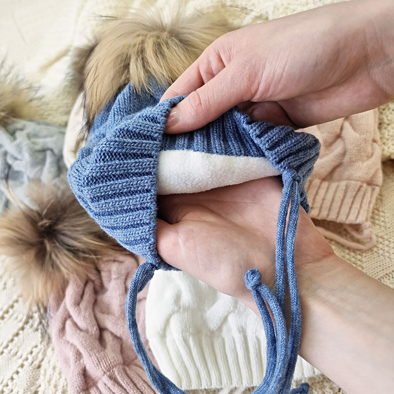 Шапка с помпоном "Остин" фото 6