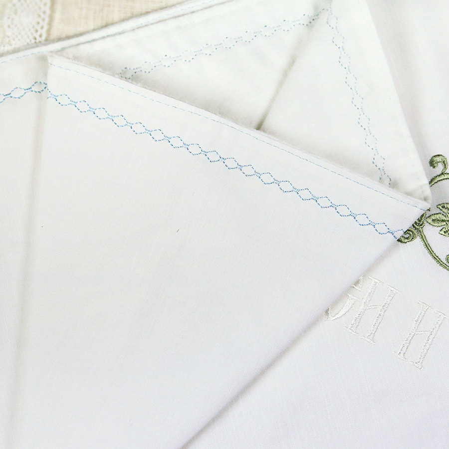 Крыжма теплая с вышитым процветшим крестом фото 6