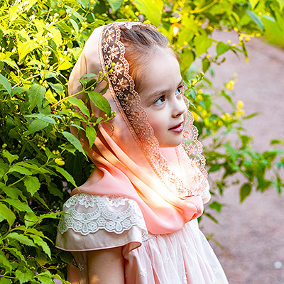 Детский снуд для церкви "Кристина" - фото из магазина ЛиноБамбино