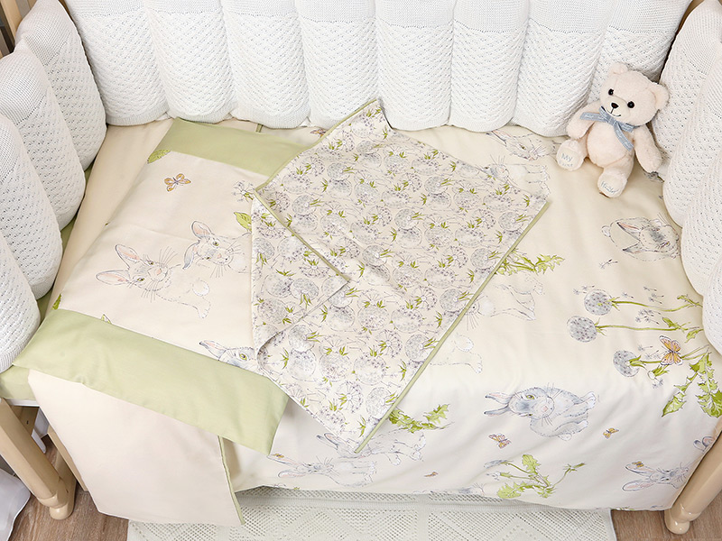 Постельный набор из 5 предметов Кролики фото 6