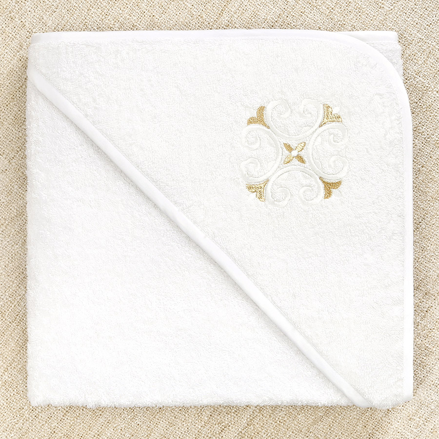 Махровый крестильный уголок с равносторонним крестом фото 4