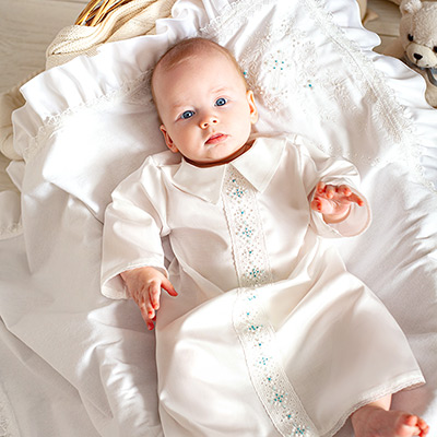 Фото товара "Крестильный комплект "Даниил" для мальчика с пеленкой" при наведении