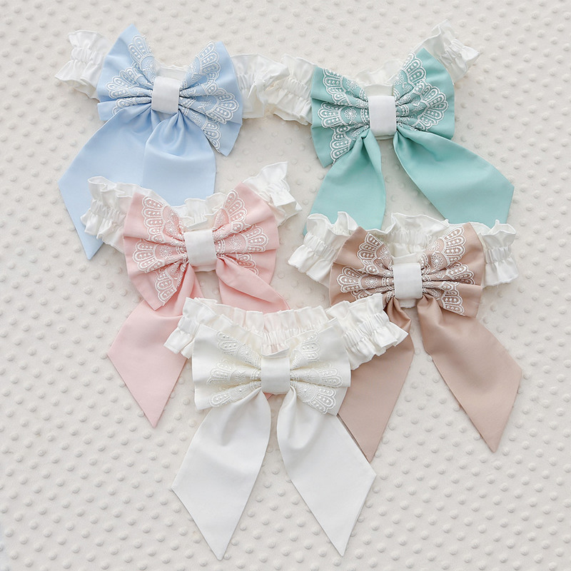 Бантик на резинке "Конфетти" фото 1