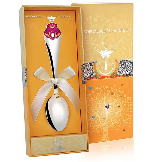Серебряная ложка "Принцесса"