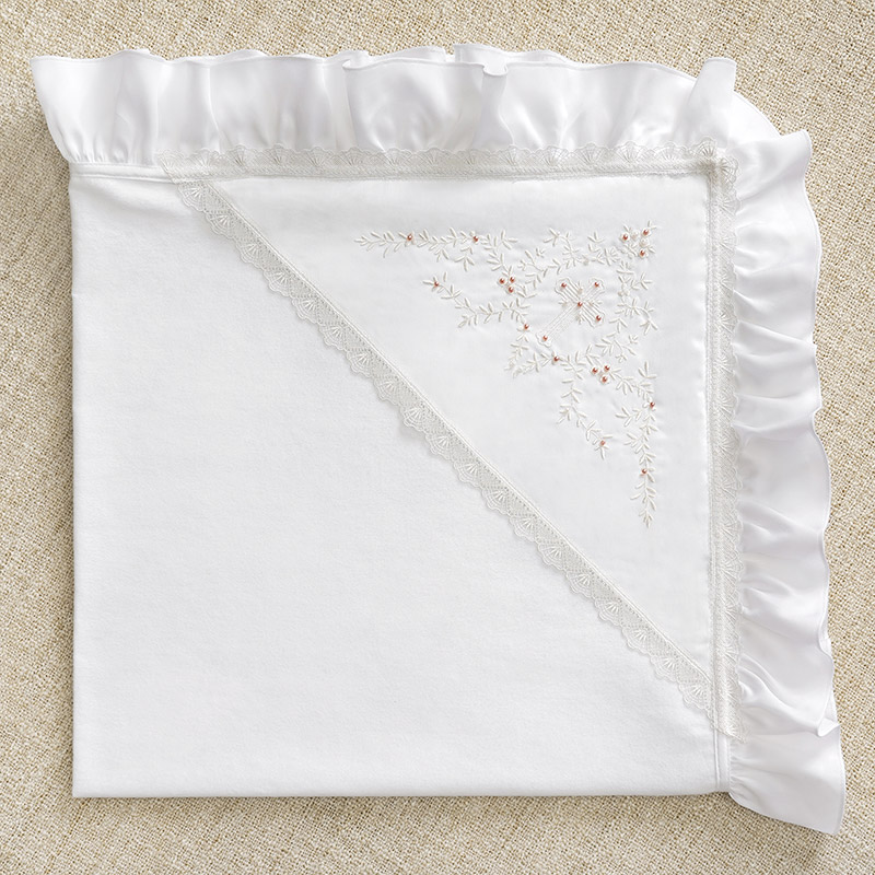 Крестильная пеленка-крыжма "Бусинка" фото 4