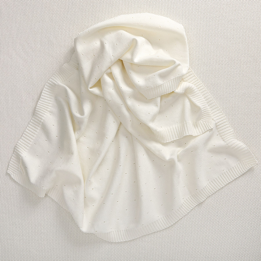 Плед "Капелька" молочный фото 3